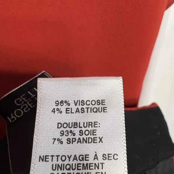 Rosetta Getty Cady Draped Stretch Top and  Cropped Pants Set Size 6 - Picture 12 of 12